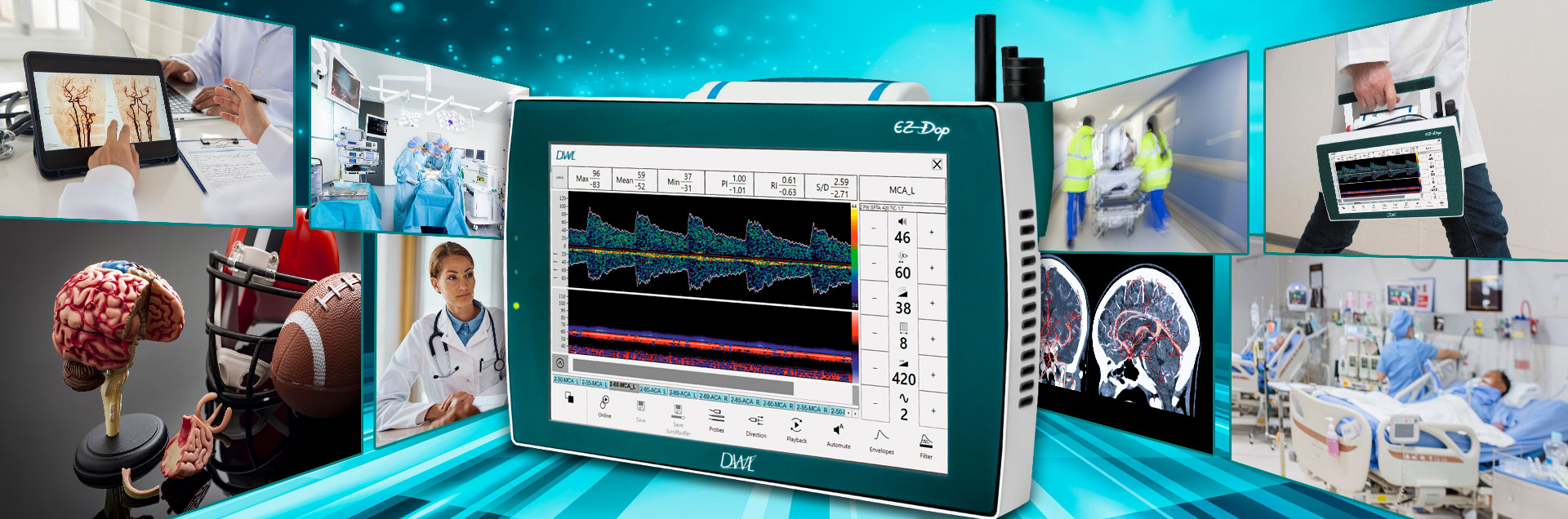 DWL EZ-Dop The point-of-care system for quick and easy patient care directly on site